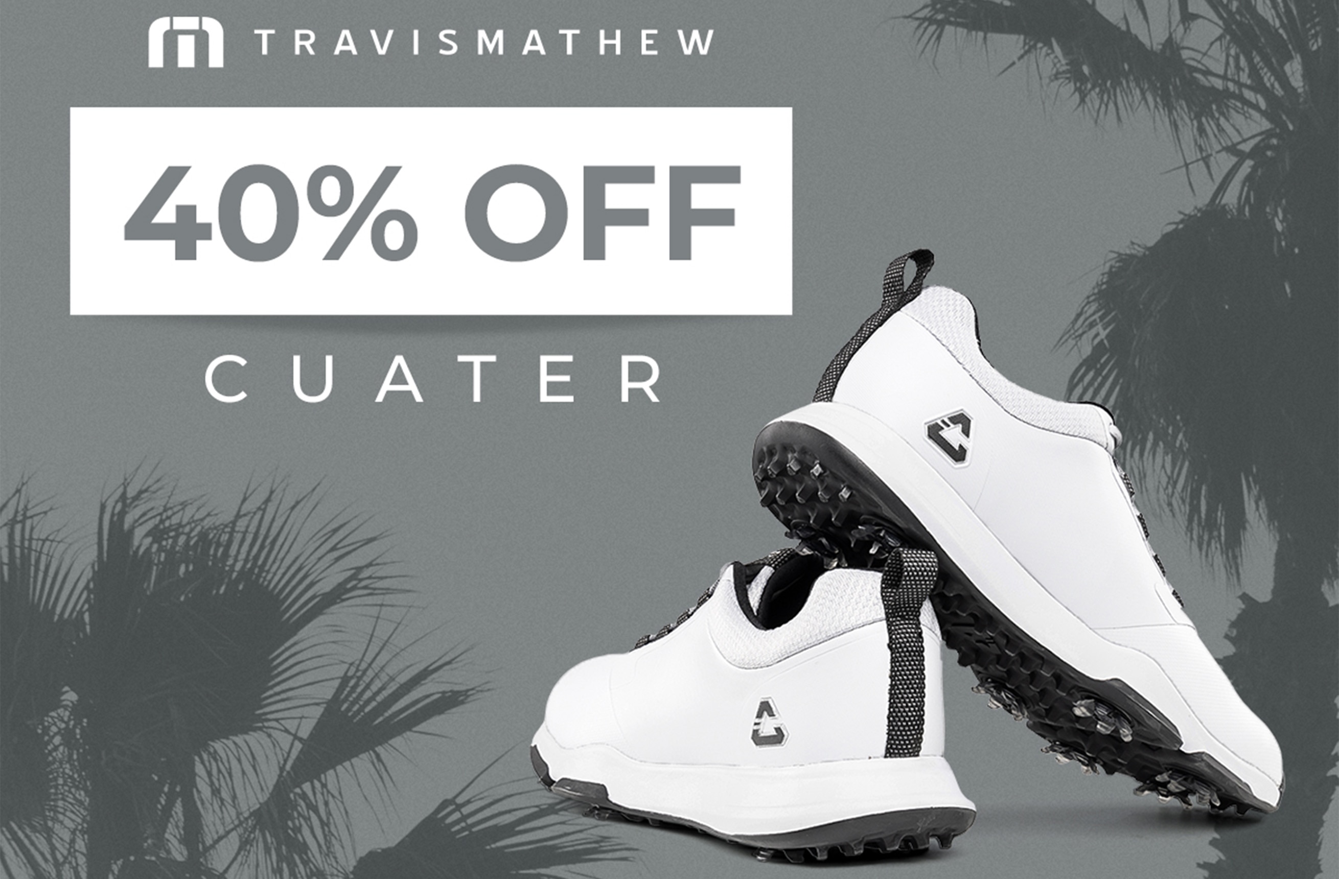 40% OFF ALL CUATER.